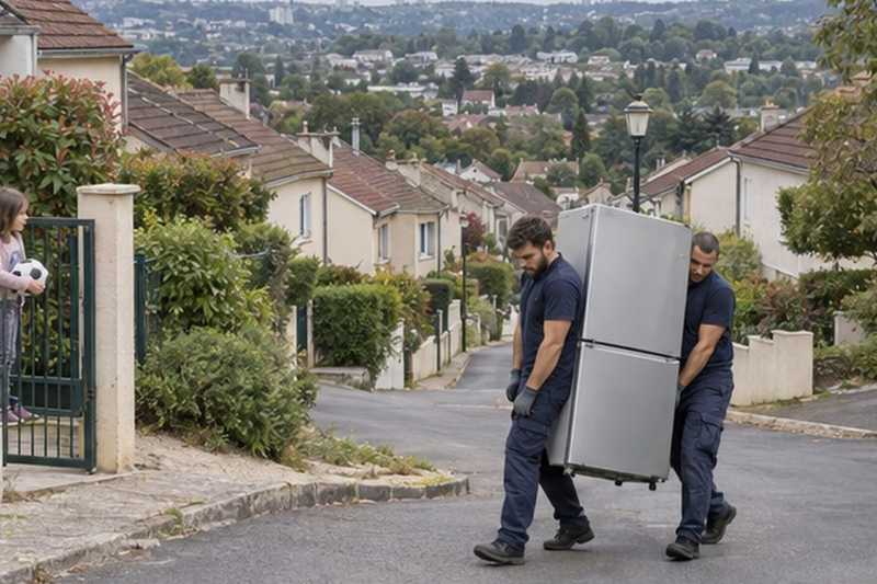 Lotissement en pente : chantier Rue Blanchet