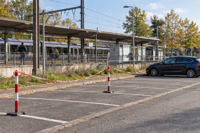 Emplacement libéré près d’une gare : chantier Rue de l’Arche Rompue