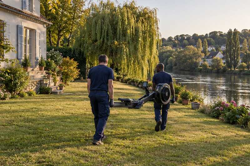 Appareil de sport porté au bord de l’eau : chantier Grande Rue