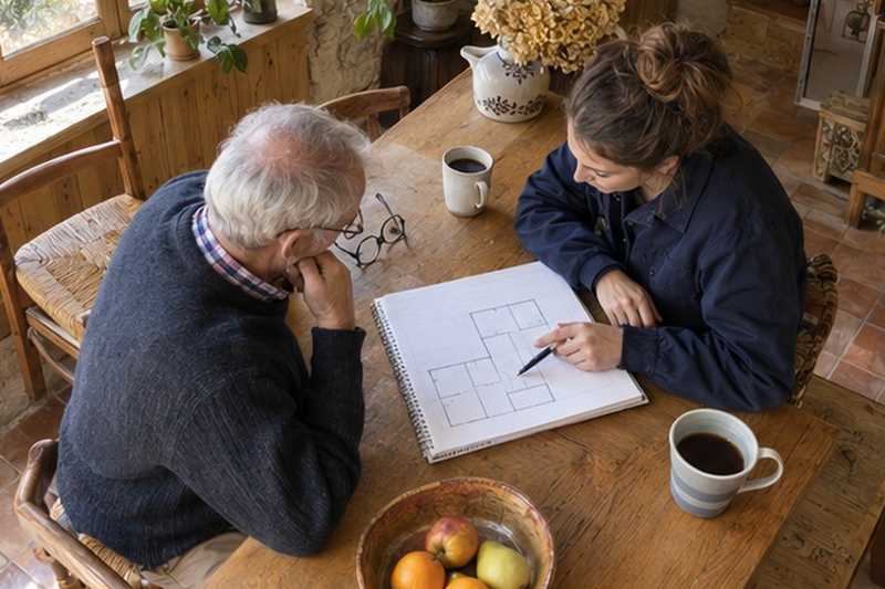 Visite autour de la table