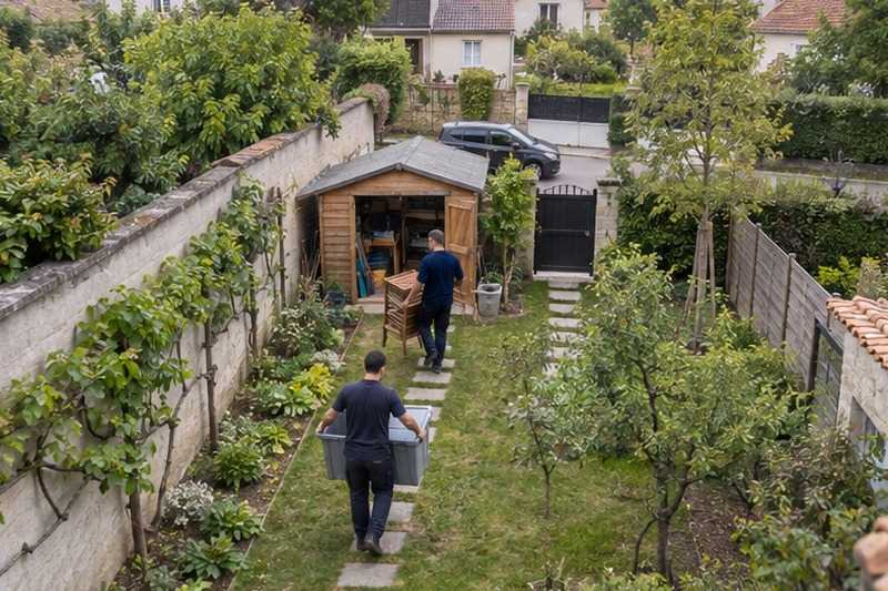 Contenu d’abri porté par le jardin : chantier Avenue de la Résistance