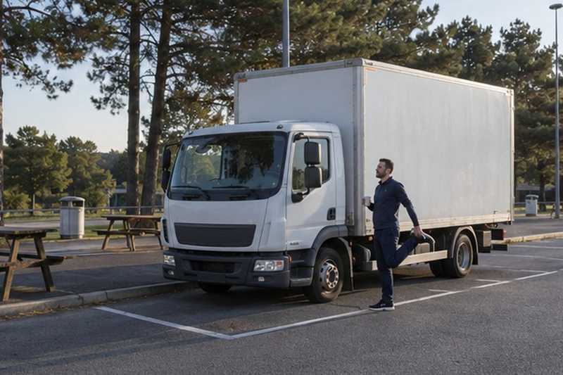 Pause sur une aire d’autoroute