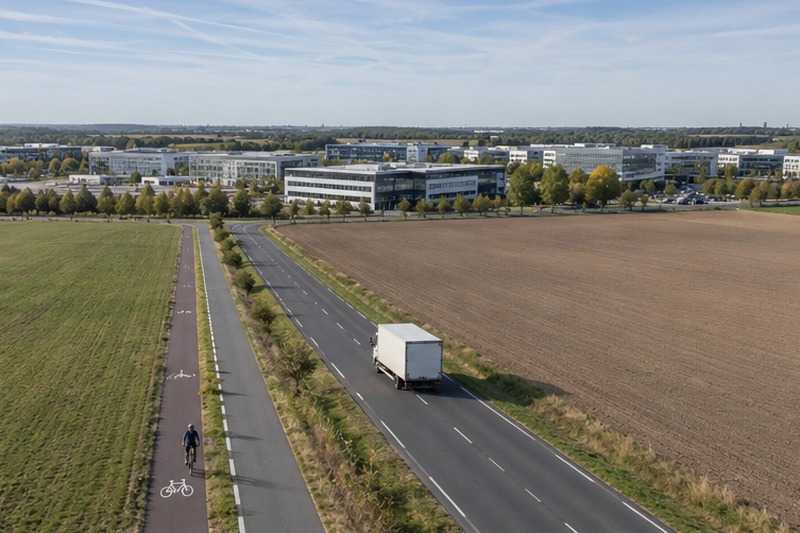 Traversée du plateau en camion