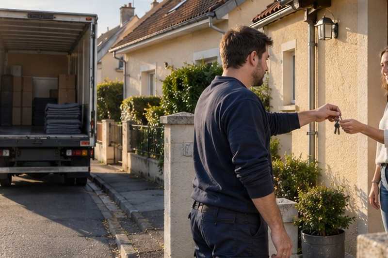 Remise des clés sur le seuil : chantier Grande Rue