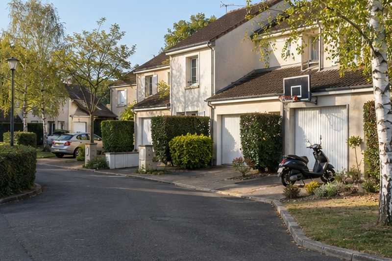 Impasse de maisons jumelées