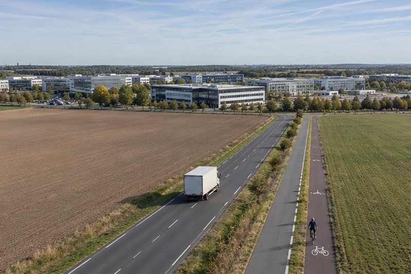 Traversée du plateau en camion