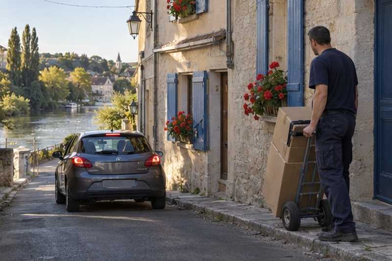 Attente dans une rue à sens unique : chantier Rue de Gironville