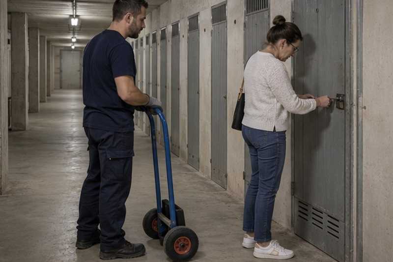 Ouverture d’une cave d’immeuble : chantier Rue Anatole France