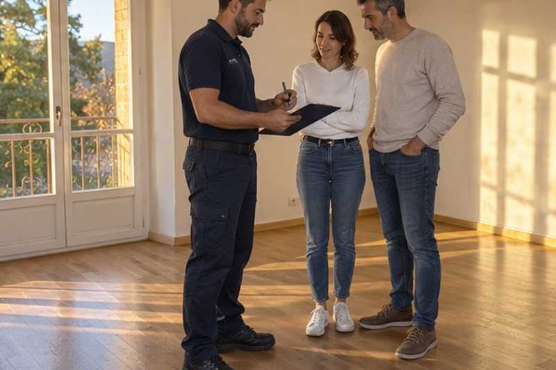 Dernier tour de l’appartement vidé : chantier Rue de l’Enclos