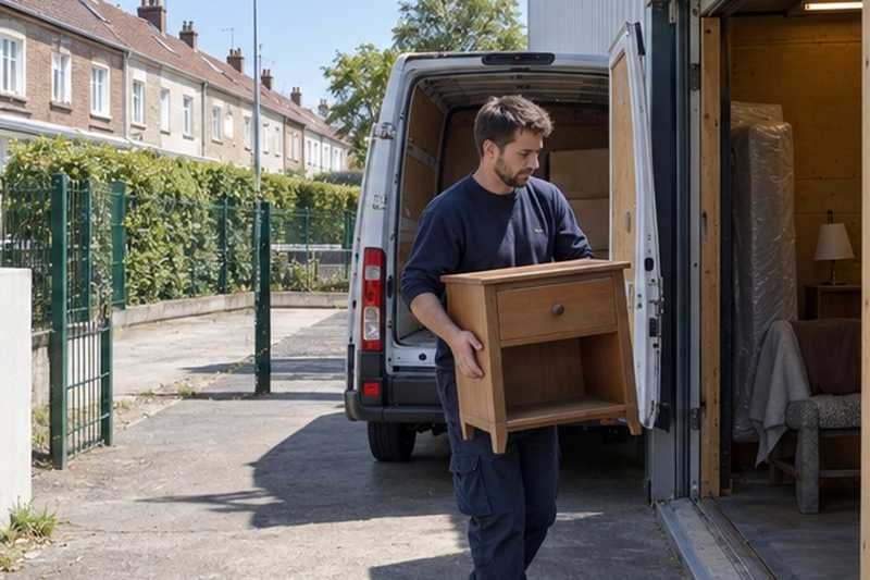 Chevet porté vers un box, Palaiseau